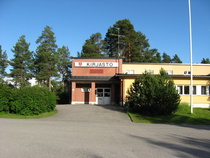 Kannonkosken kirjasto. Kuva Henrik Paananen. 