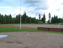 Urheilukenttä. Kuva Henrik Paananen.