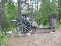 Vartiolinnan tykki. Kuva Henrik Paananen.